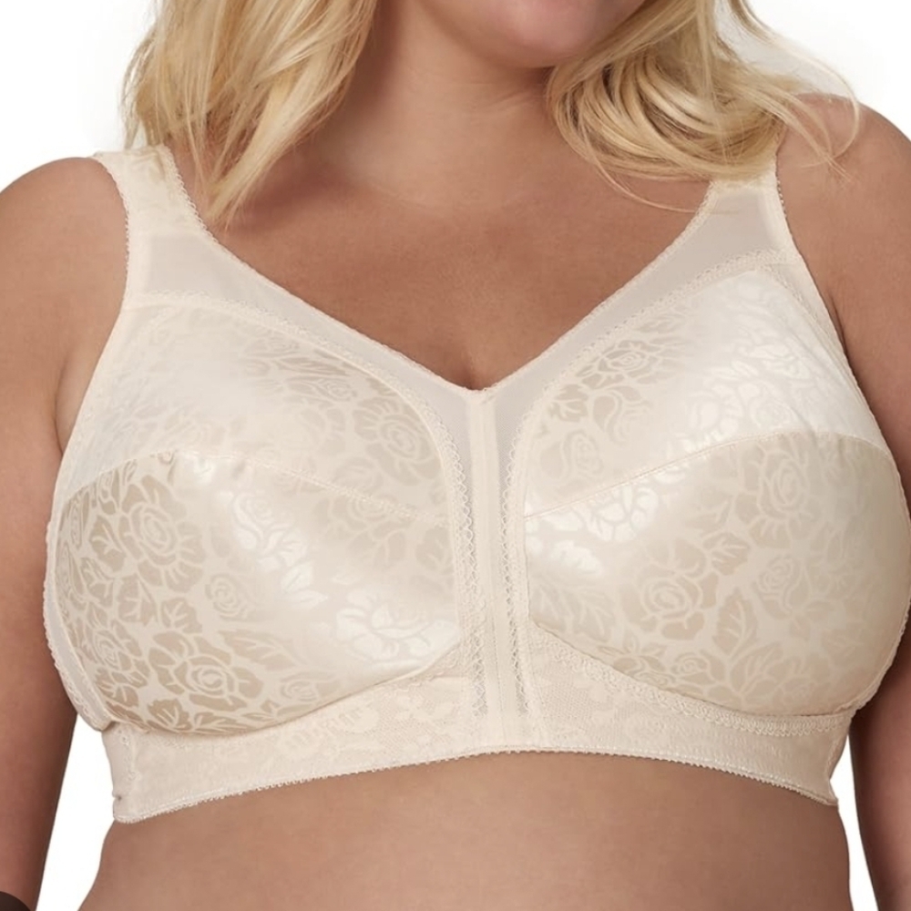 Playtex 4693 18 Hour Ultimate Shoulder Comfort Wireless Bra Sz 40DDD